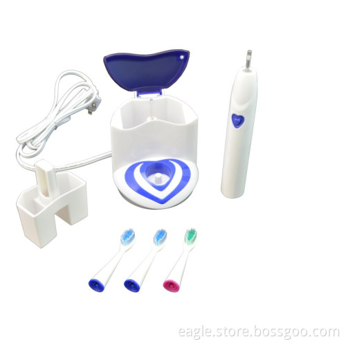 2013 hottest YASI Brand Electronic rechargeable toothbrush with UV sanitizer FL-A8 famous travel toothbrush brands Massage gum